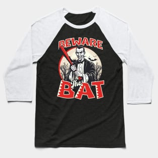 Baseball Halloween Shirt | Beware The Bat Vampire Baseball T-Shirt